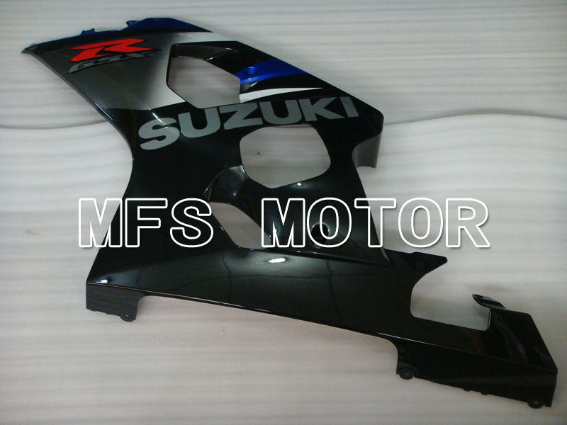 Suzuki GSXR600 GSXR750 2004-2005 Injection ABS Fairing - Factory Style - Black Blue - MFS2255 - Fairings Kit