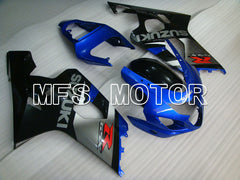 Suzuki GSXR600 GSXR750 2004-2005 Injection ABS Fairing - Factory Style - Black Blue - MFS2255 - Fairings Kit