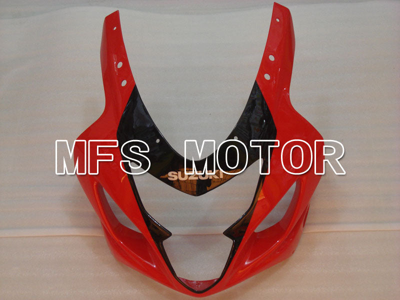 Suzuki GSXR600 GSXR750 2004-2005 Injection ABS Fairing - Factory Style - Black Red - MFS2258 - Fairings Kit