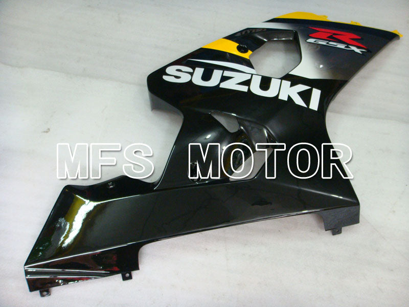 Suzuki GSXR600 GSXR750 2004-2005 Injection ABS Fairing - Factory Style - Black Yellow - MFS2263 - Fairings Kit