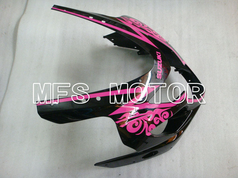 Suzuki GSXR600 GSXR750 2004-2005 Injection ABS Fairing - Factory Style - Black Pink - MFS2264 - Fairings Kit