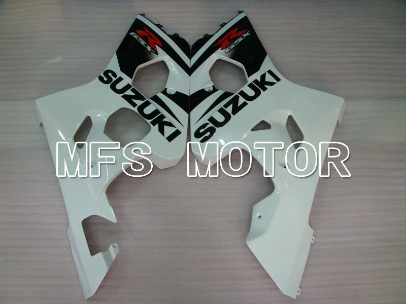 Suzuki GSXR600 GSXR750 2004-2005 Injection ABS Fairing - Factory Style - Black White - MFS2265 - Fairings Kit