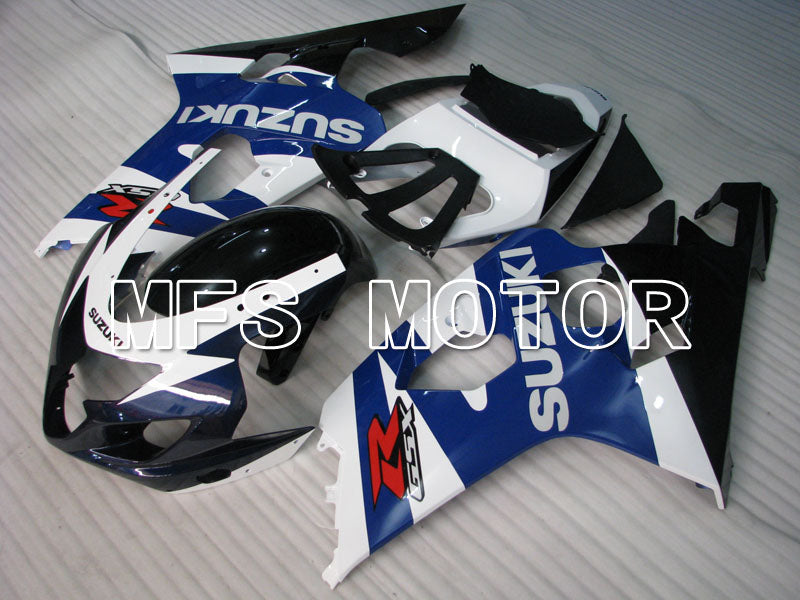 Suzuki GSXR600 GSXR750 2004-2005 Injection ABS Fairing - Factory Style - Black Blue White - MFS2277 - Fairings Kit