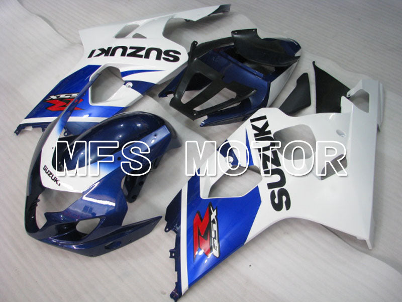 Suzuki GSXR600 GSXR750 2004-2005 Injection ABS Fairing - Factory Style - Blue White - MFS2281 - Fairings Kit