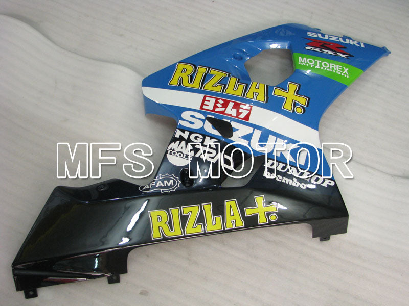 Suzuki GSXR600 GSXR750 2004-2005 Injection ABS Fairing - Rizla+ - Blue - MFS2283 - Fairings Kit