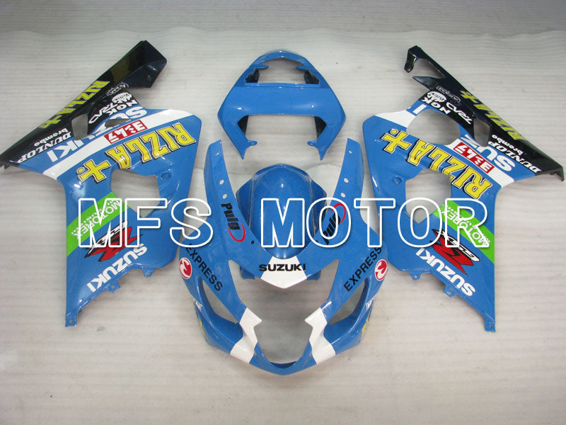 Suzuki GSXR600 GSXR750 2004-2005 Injection ABS Fairing - Rizla+ - Blue - MFS2283 - Fairings Kit