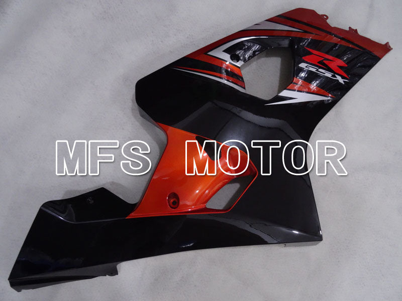 Suzuki GSXR600 GSXR750 2004-2005 Injection ABS Fairing - Factory Style - Black Orange - MFS2288 - Fairings Kit