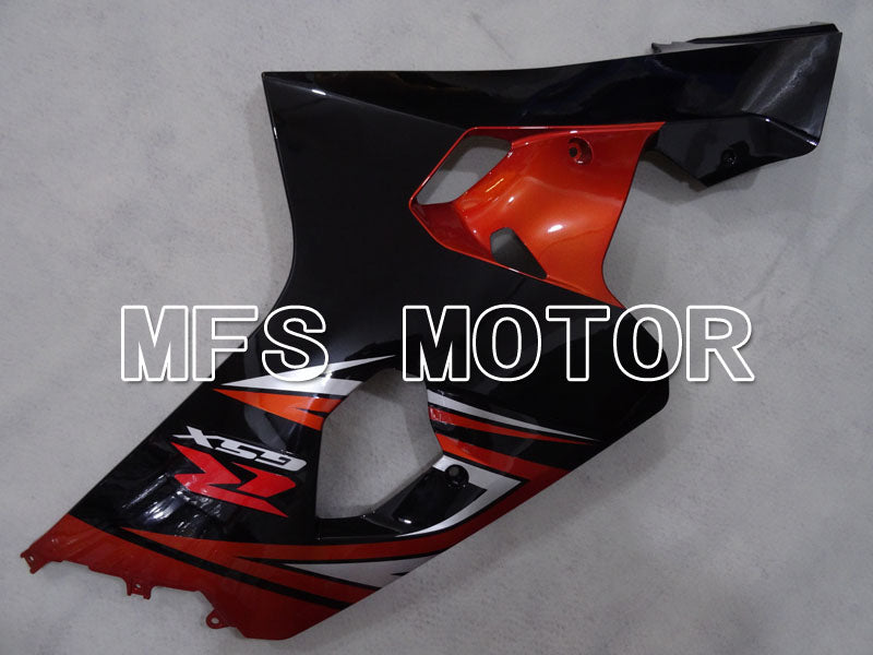 Suzuki GSXR600 GSXR750 2004-2005 Injection ABS Fairing - Factory Style - Black Orange - MFS2288 - Fairings Kit