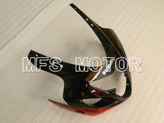 Suzuki GSXR600 GSXR750 2004-2005 Injection ABS Fairing - Factory Style - Black Red - MFS2291 - Fairings Kit