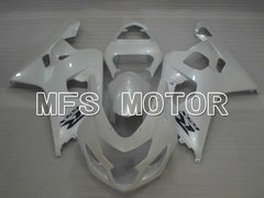 Suzuki GSXR600 GSXR750 2004-2005 Injection ABS Fairing - Factory Style - White - MFS2296 - Fairings Kit