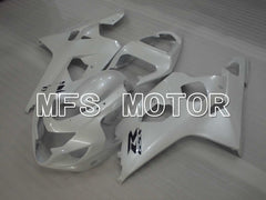 Suzuki GSXR600 GSXR750 2004-2005 Injection ABS Fairing - Factory Style - White - MFS2296 - Fairings Kit