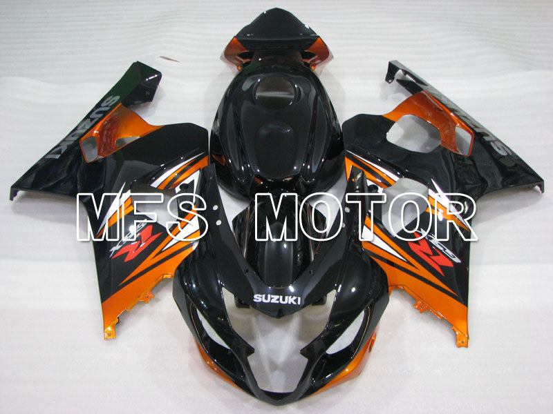 Suzuki GSXR600 GSXR750 2004-2005 Injection ABS Fairing - Factory Style - Black Orange - MFS2298 - Fairings Kit
