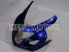 Suzuki GSXR600 GSXR750 2004-2005 Injection ABS Fairing - Factory Style - Black Blue - MFS2300 - Fairings Kit