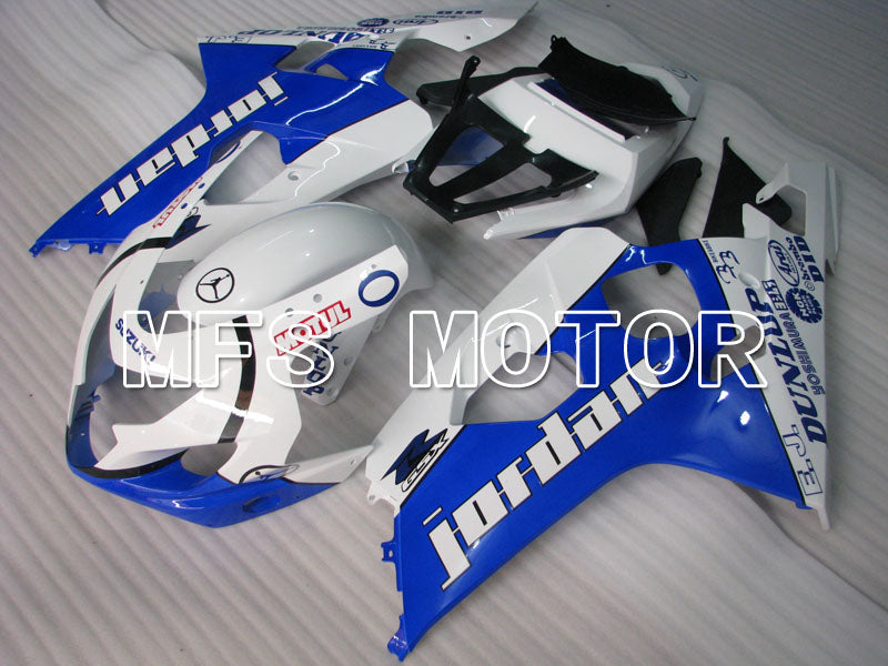 Suzuki GSXR600 GSXR750 2004-2005 Injection ABS Fairing - Jordan - Blue White - MFS2304 - Fairings Kit