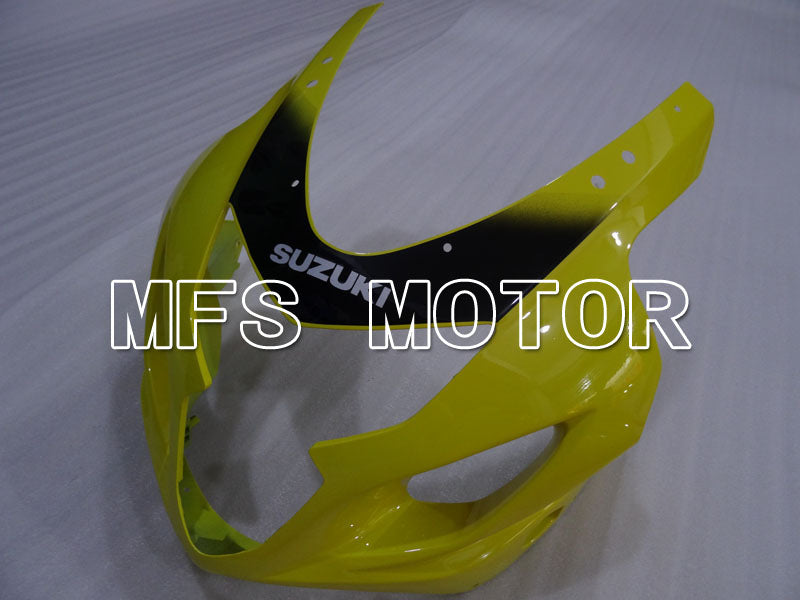 Suzuki GSXR600 GSXR750 2004-2005 Injection ABS Fairing - Factory Style - Black Yellow - MFS2314 - Fairings Kit