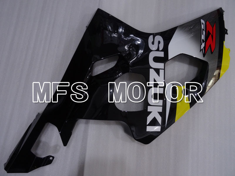 Suzuki GSXR600 GSXR750 2004-2005 Injection ABS Fairing - Factory Style - Black Yellow - MFS2314 - Fairings Kit