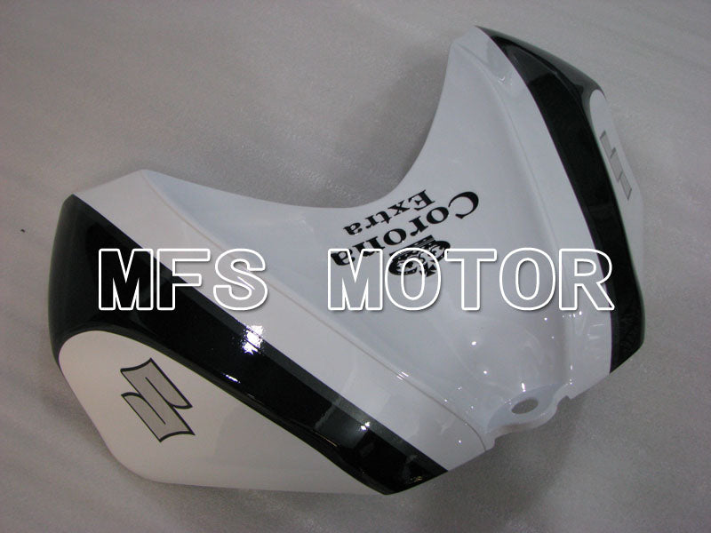 Suzuki GSXR600 GSXR750 2006-2007 Injection ABS Fairing - Corona - Black White - MFS2320 - Fairings Kit