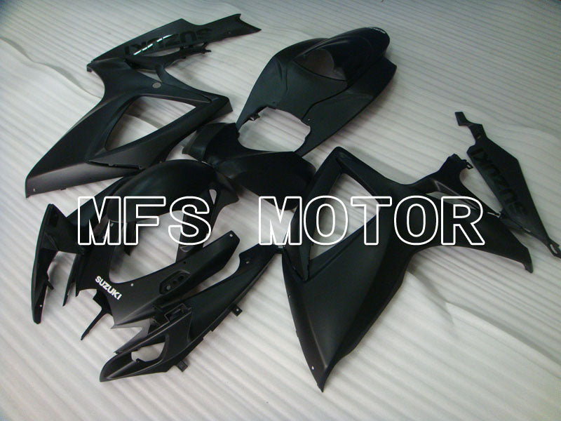 Suzuki GSXR600 GSXR750 2006-2007 Injection ABS Fairing - Factory Style - Black Matte - MFS2331 - Fairings Kit