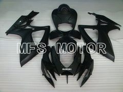 Suzuki GSXR600 GSXR750 2006-2007 Injection ABS Fairing - Factory Style - Black Matte - MFS2331 - Fairings Kit