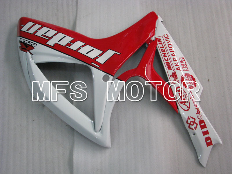 Suzuki GSXR600 GSXR750 2006-2007 Injection ABS Fairing - Jordan - White Red - MFS2346 - Fairings Kit