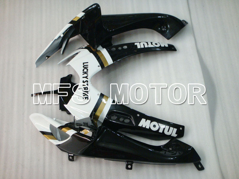 Suzuki GSXR600 GSXR750 2006-2007 Injection ABS Fairing - Lucky Strike - Black White - MFS2349 - Fairings Kit