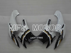 Suzuki GSXR600 GSXR750 2006-2007 Injection ABS Fairing - Lucky Strike - Black White - MFS2350 - Fairings Kit