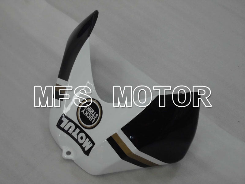 Suzuki GSXR600 GSXR750 2006-2007 Injection ABS Fairing - Lucky Strike - Black White - MFS2350 - Fairings Kit