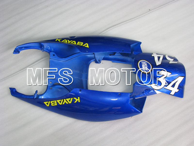 Suzuki GSXR600 GSXR750 2006-2007 Injection ABS Fairing - Lucky Strike - Black White - MFS2351 - Fairings Kit