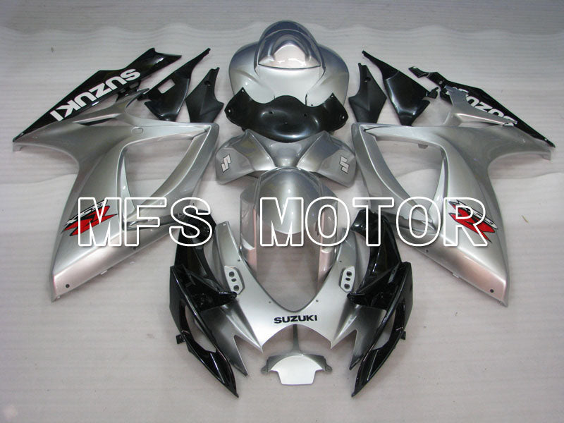 Suzuki GSXR600 GSXR750 2006-2007 Injection ABS Fairing - Factory Style - Silver - MFS2363 - Fairings Kit