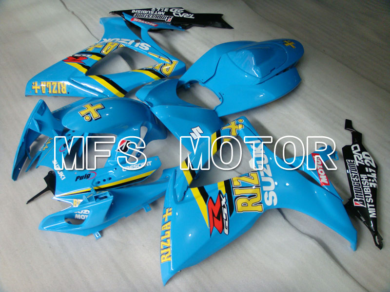 Suzuki GSXR600 GSXR750 2006-2007 Injection ABS Fairing - Rizla+ - Blue - MFS2368 - Fairings Kit