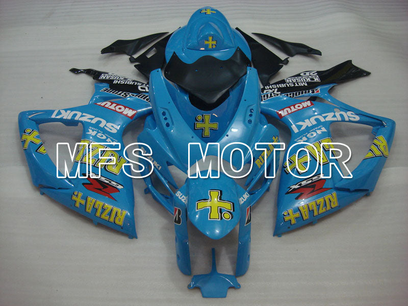 Suzuki GSXR600 GSXR750 2006-2007 Injection ABS Fairing - Rizla+ - Blue - MFS2369 - Fairings Kit