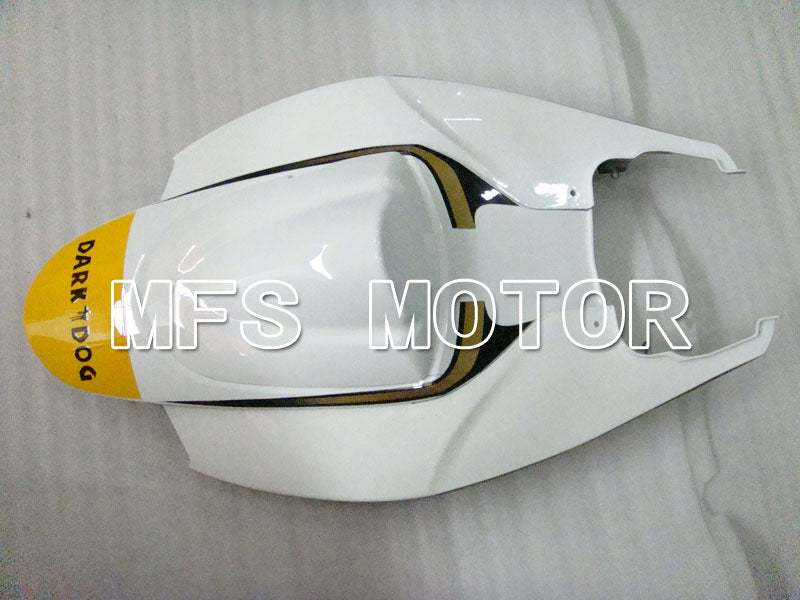 Suzuki GSXR600 GSXR750 2006-2007 Injection ABS Fairing - VIRU - Black White - MFS2370 - Fairings Kit