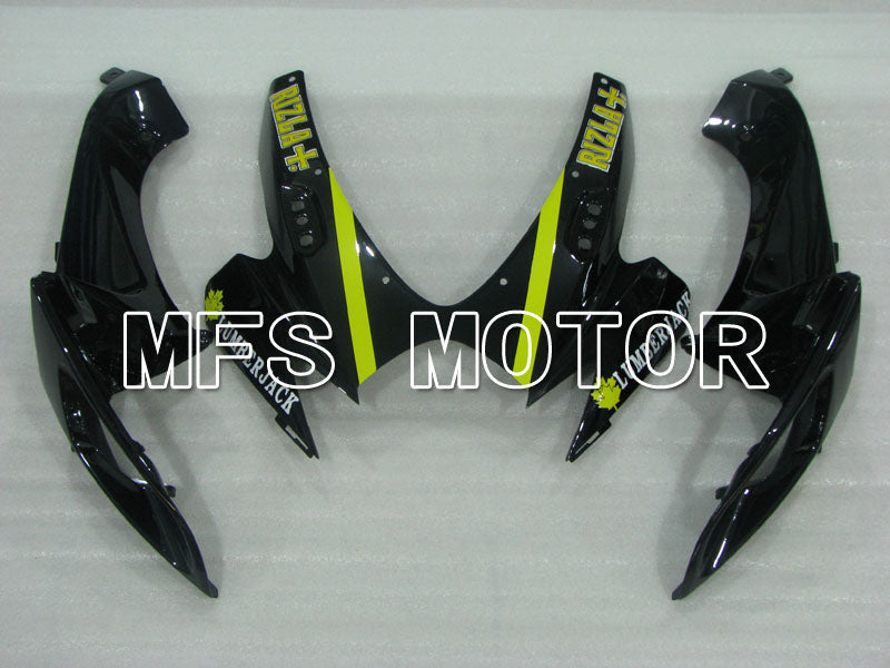 Suzuki GSXR600 GSXR750 2006-2007 Injection ABS Fairing - Rizla+ - Black - MFS2372 - Fairings Kit