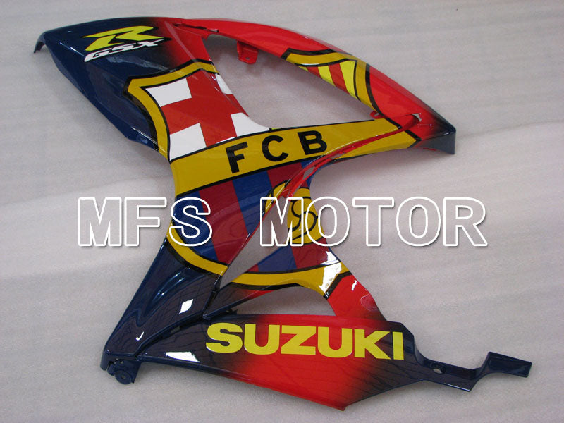 Suzuki GSXR600 GSXR750 2006-2007 Injection ABS Fairing - FCB - Blue Red - MFS2376 - Fairings Kit