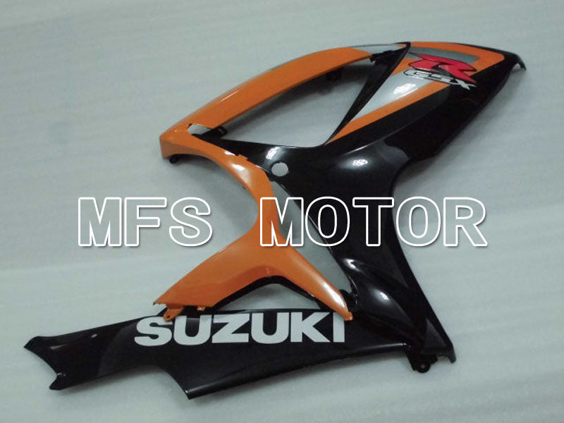 Suzuki GSXR600 GSXR750 2006-2007 Injection ABS Fairing - Factory Style - Black Orange - MFS2379 - Fairings Kit