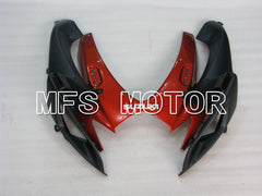 Suzuki GSXR600 GSXR750 2006-2007 Injection ABS Fairing - Factory Style - Black Red wine color - MFS2383 - Fairings Kit