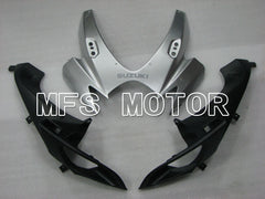 Suzuki GSXR600 GSXR750 2006-2007 Injection ABS Fairing - Factory Style - Black Silver - MFS2386 - Fairings Kit