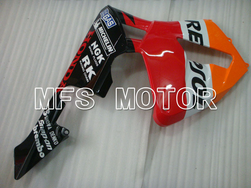 Honda CBR600RR 2005-2006 Injection ABS Fairing - Repsol - Orange Red Black - MFS2387 - Fairings Kit