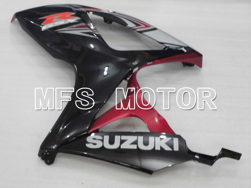 Suzuki GSXR600 GSXR750 2006-2007 Injection ABS Fairing - Factory Style - Black Red wine color - MFS2390 - Fairings Kit