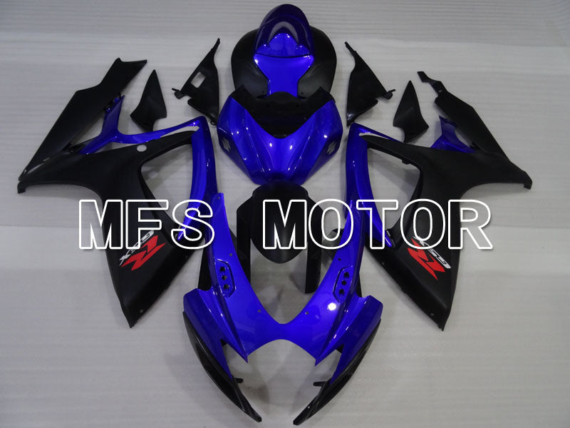 Suzuki GSXR600 GSXR750 2006-2007 Injection ABS Fairing - Factory Style - Blue Black - MFS2393 - Fairings Kit