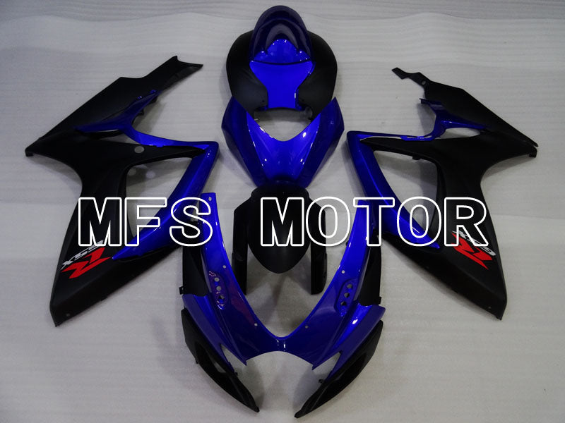 Suzuki GSXR600 GSXR750 2006-2007 Injection ABS Fairing - Factory Style - Blue Black - MFS2396 - Fairings Kit