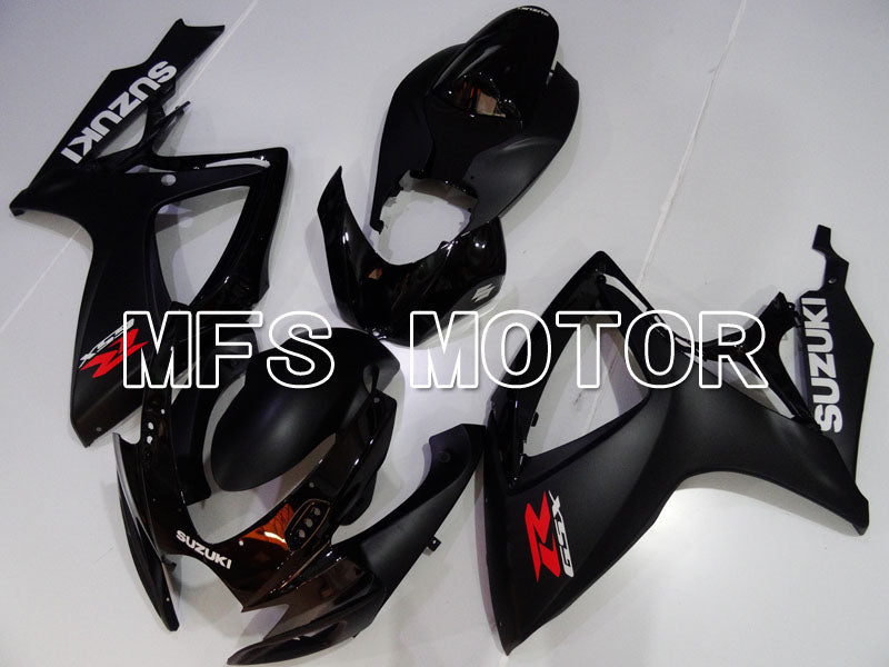 Suzuki GSXR600 GSXR750 2006-2007 Injection ABS Fairing - Factory Style - Black Matte - MFS2410 - Fairings Kit
