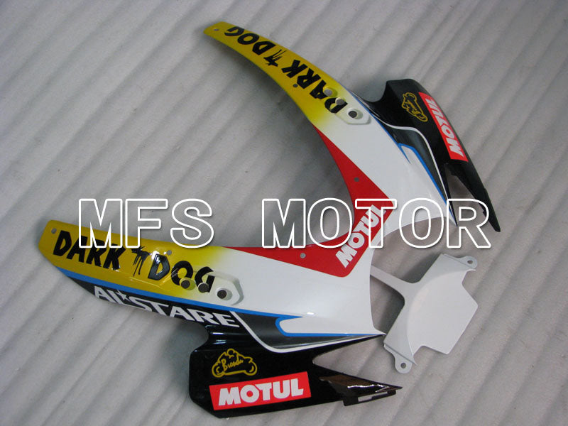 Suzuki GSXR600 GSXR750 2006-2007 Injection ABS Fairing - BRUX - Black White - MFS2412 - Fairings Kit