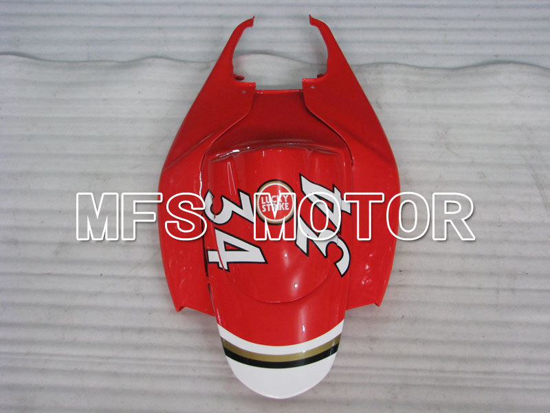Suzuki GSXR600 GSXR750 2006-2007 Injection ABS Fairing - Lucky Strike - White Red - MFS2414 - Fairings Kit