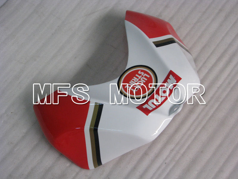 Suzuki GSXR600 GSXR750 2006-2007 Injection ABS Fairing - Lucky Strike - White Red - MFS2414 - Fairings Kit