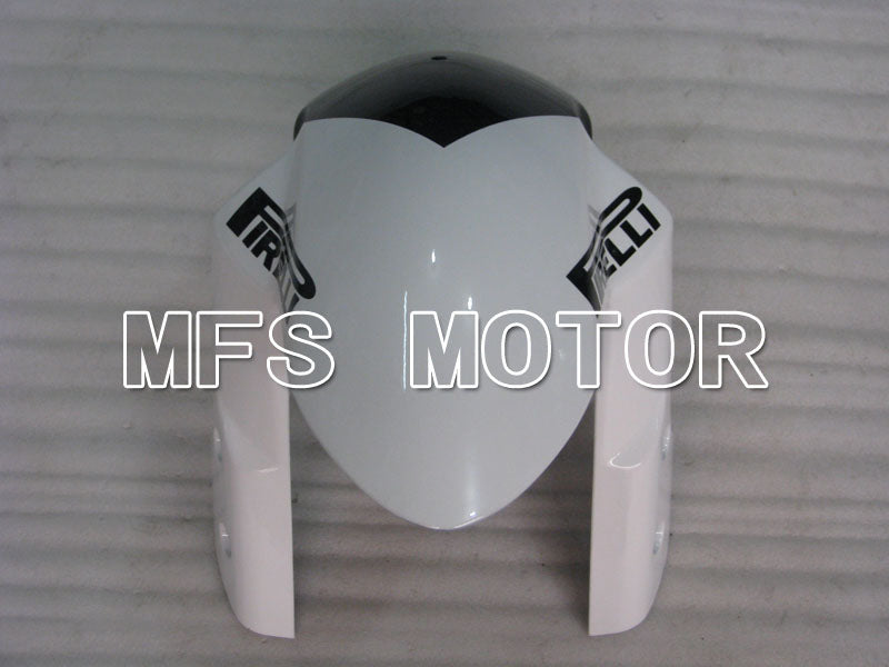 Suzuki GSXR600 GSXR750 2008-2010 Injection ABS Fairing - Corona - Black White - MFS2421 - Fairings Kit