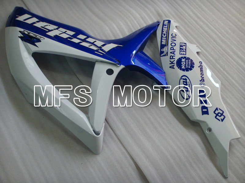 Suzuki GSXR600 GSXR750 2008-2010 Injection ABS Fairing - Jordan - Blue White - MFS2423 - Fairings Kit