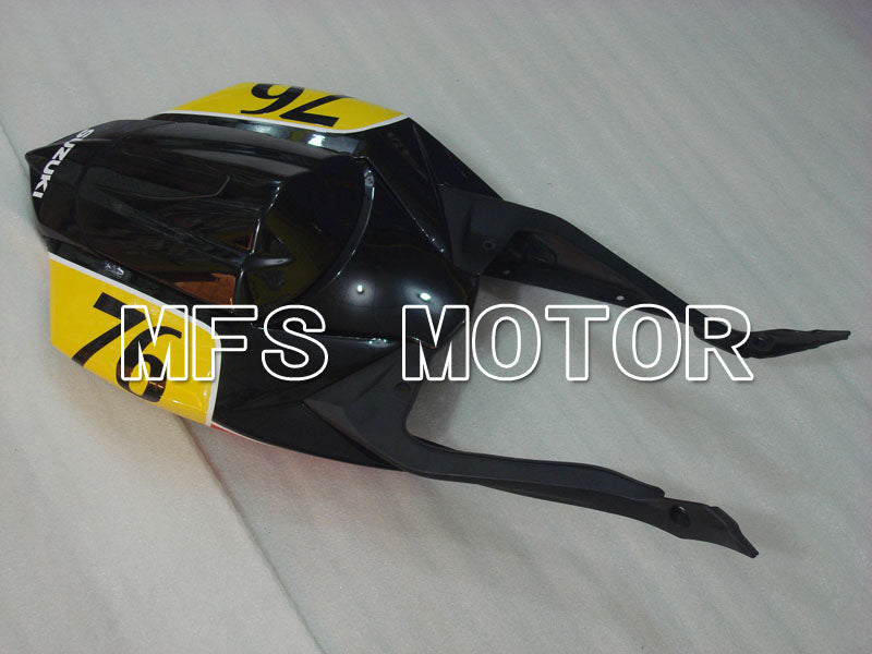 Suzuki GSXR600 GSXR750 2008-2010 Injection ABS Fairing - RK - Black Red - MFS2433 - Fairings Kit