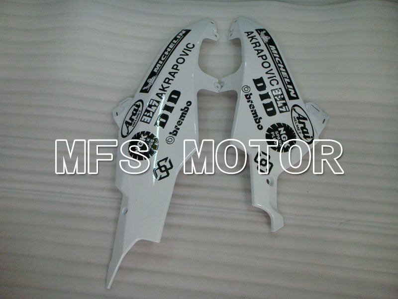Suzuki GSXR600 GSXR750 2008-2010 Injection ABS Fairing - Jordan - Black White - MFS2449 - Fairings Kit