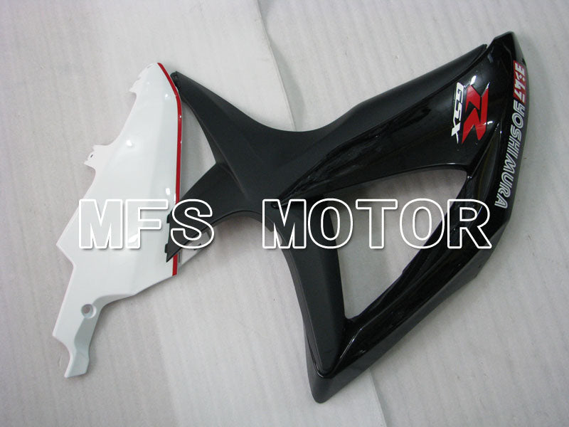 Suzuki GSXR600 GSXR750 2008-2010 Injection ABS Fairing - YOSHIMURA - Black White - MFS2452 - Fairings Kit